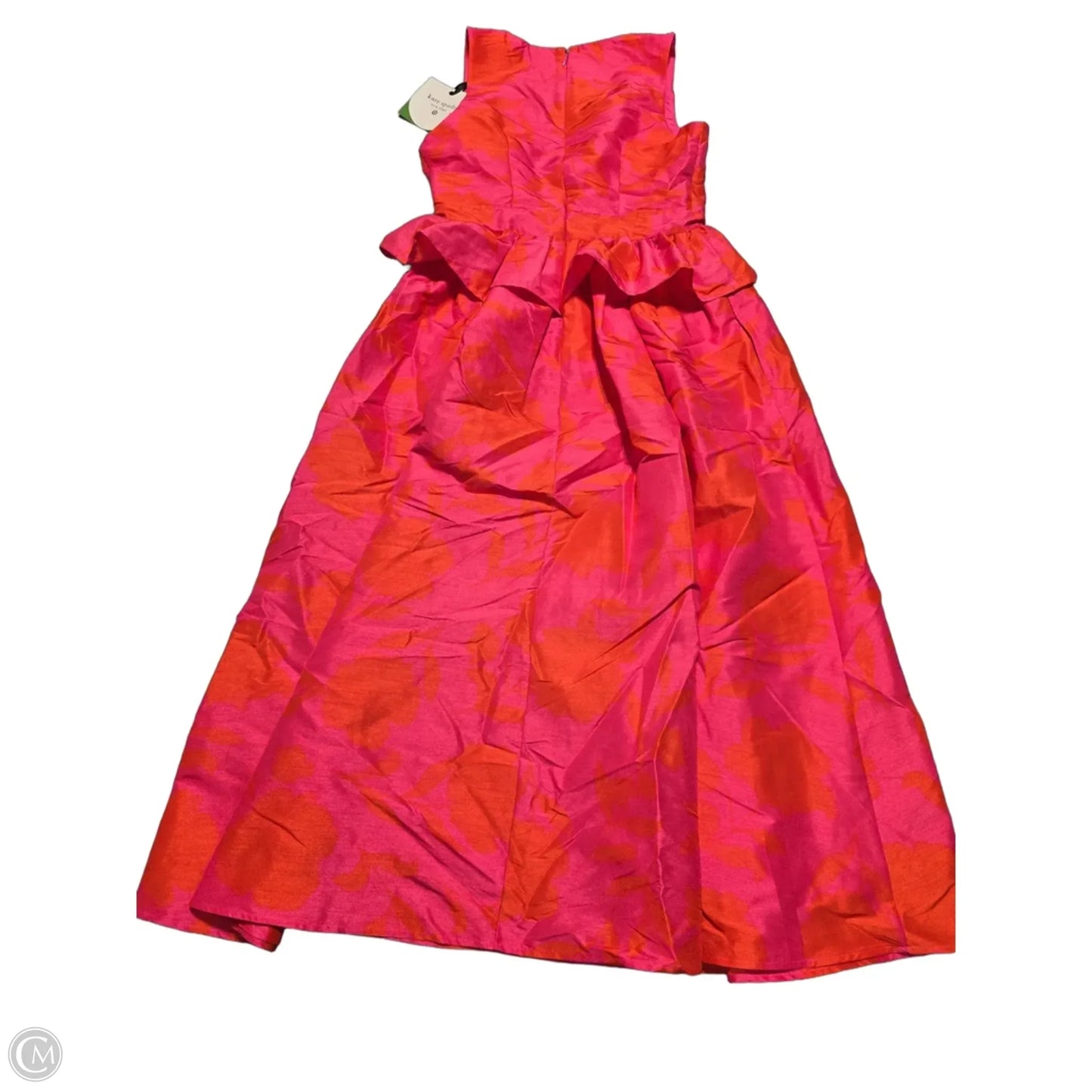 Dress Designer By Kate Spade In Orange & Pink, Size: Xs