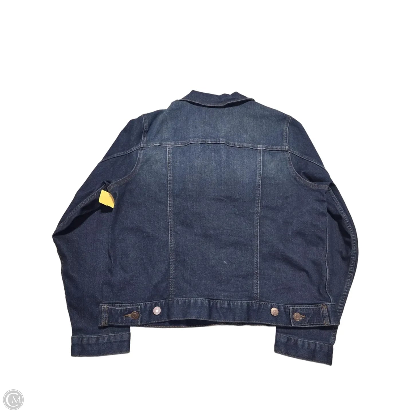 Jacket Denim By Time And Tru In Blue Denim, Size: Xl