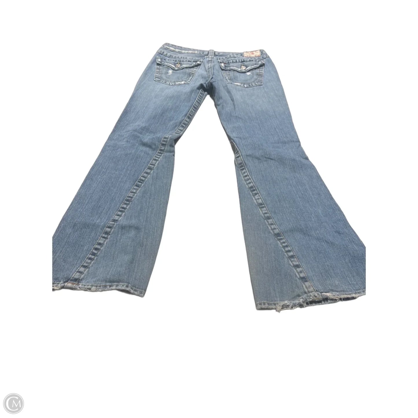 Jeans Boot Cut By True Religion In Blue Denim, Size: 12