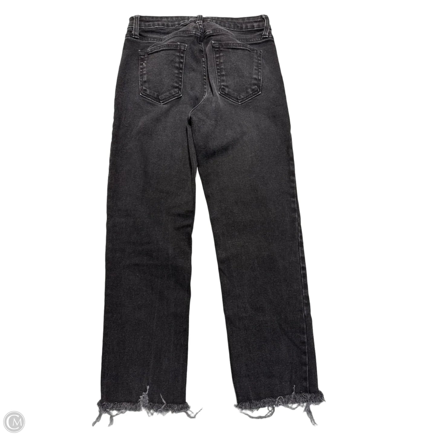 Jeans Straight By Just Black In Black, Size: 6