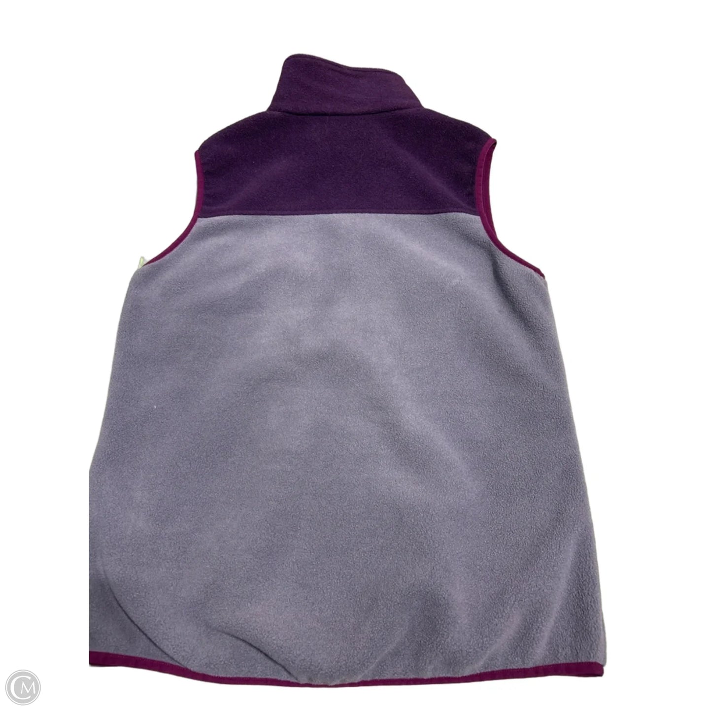 Vest Fleece By Patagonia In Purple, Size: L