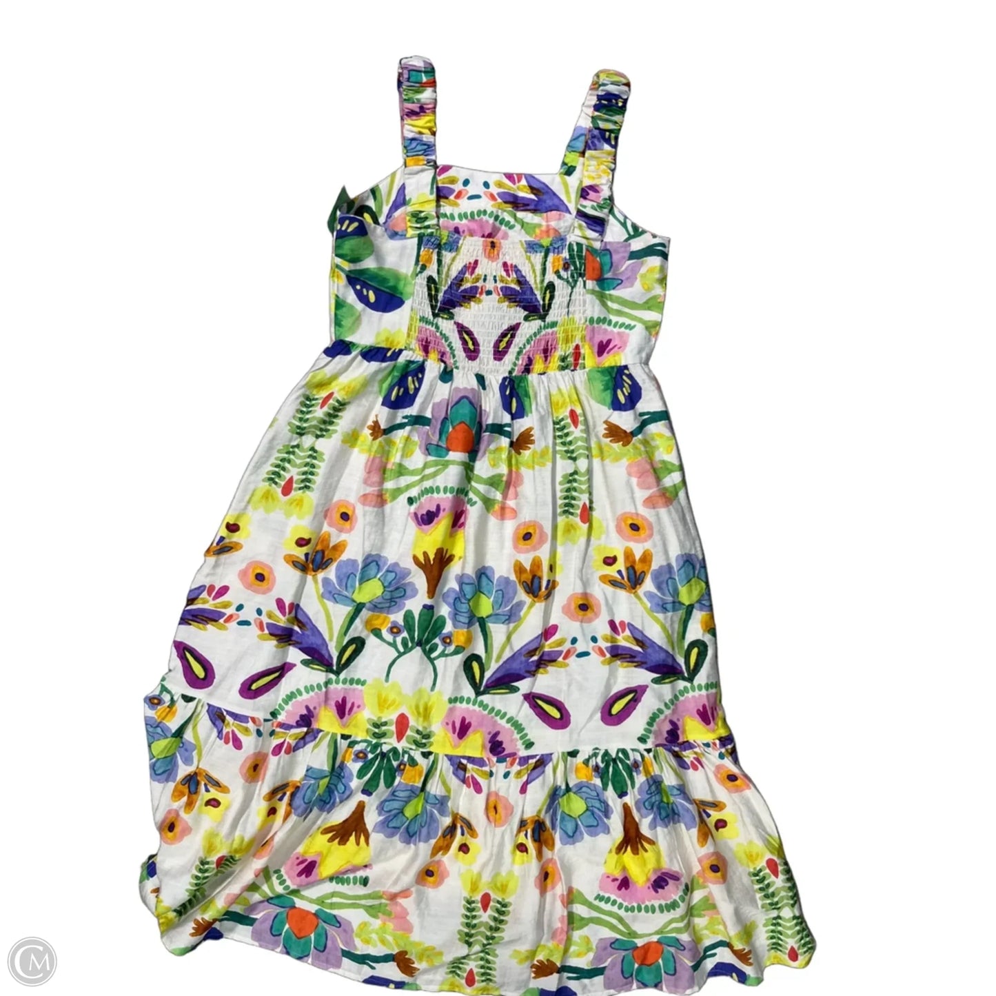 Dress Casual Maxi By Umgee In Floral Print, Size: L