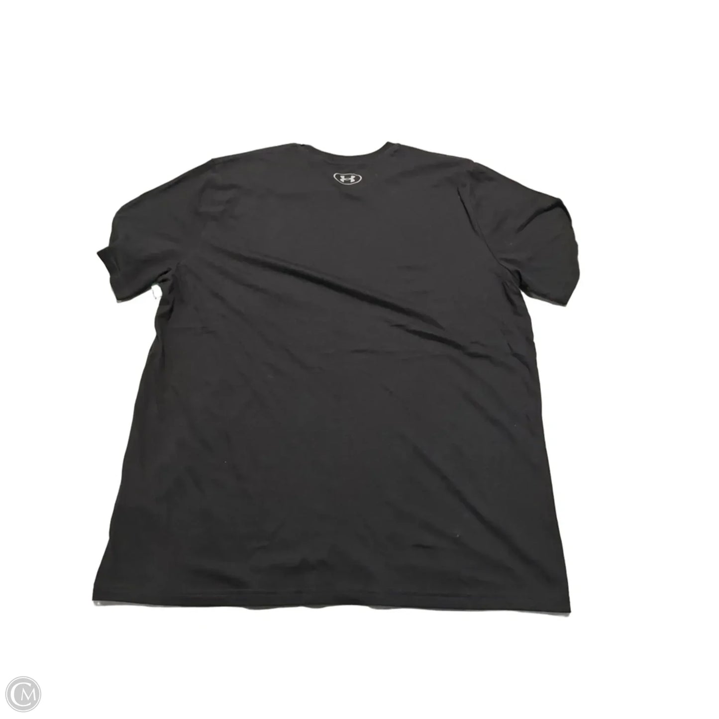 Top Short Sleeve By Under Armour In Black, Size: Xl