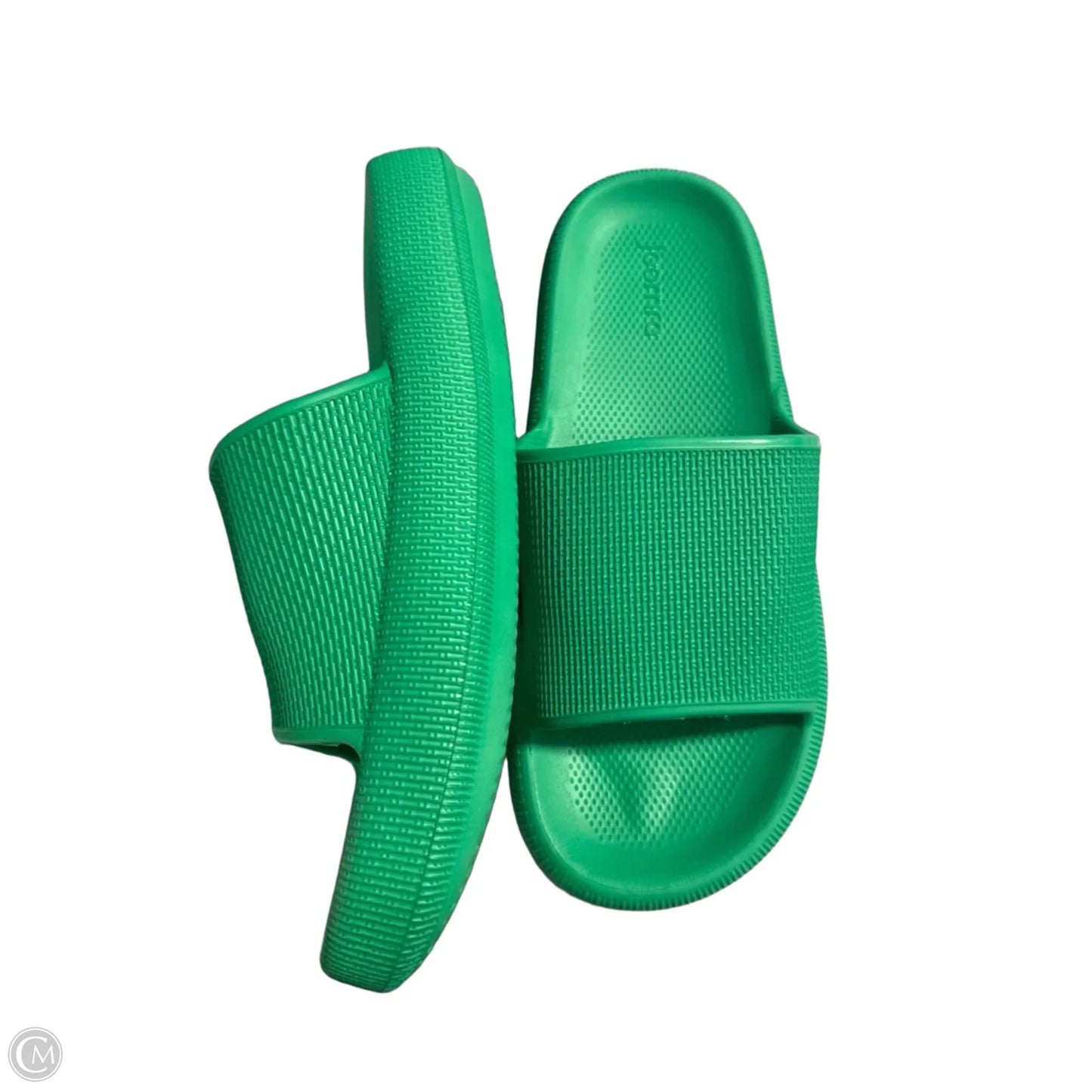 Sandals Flats By Cmc In Green, Size: 9.5