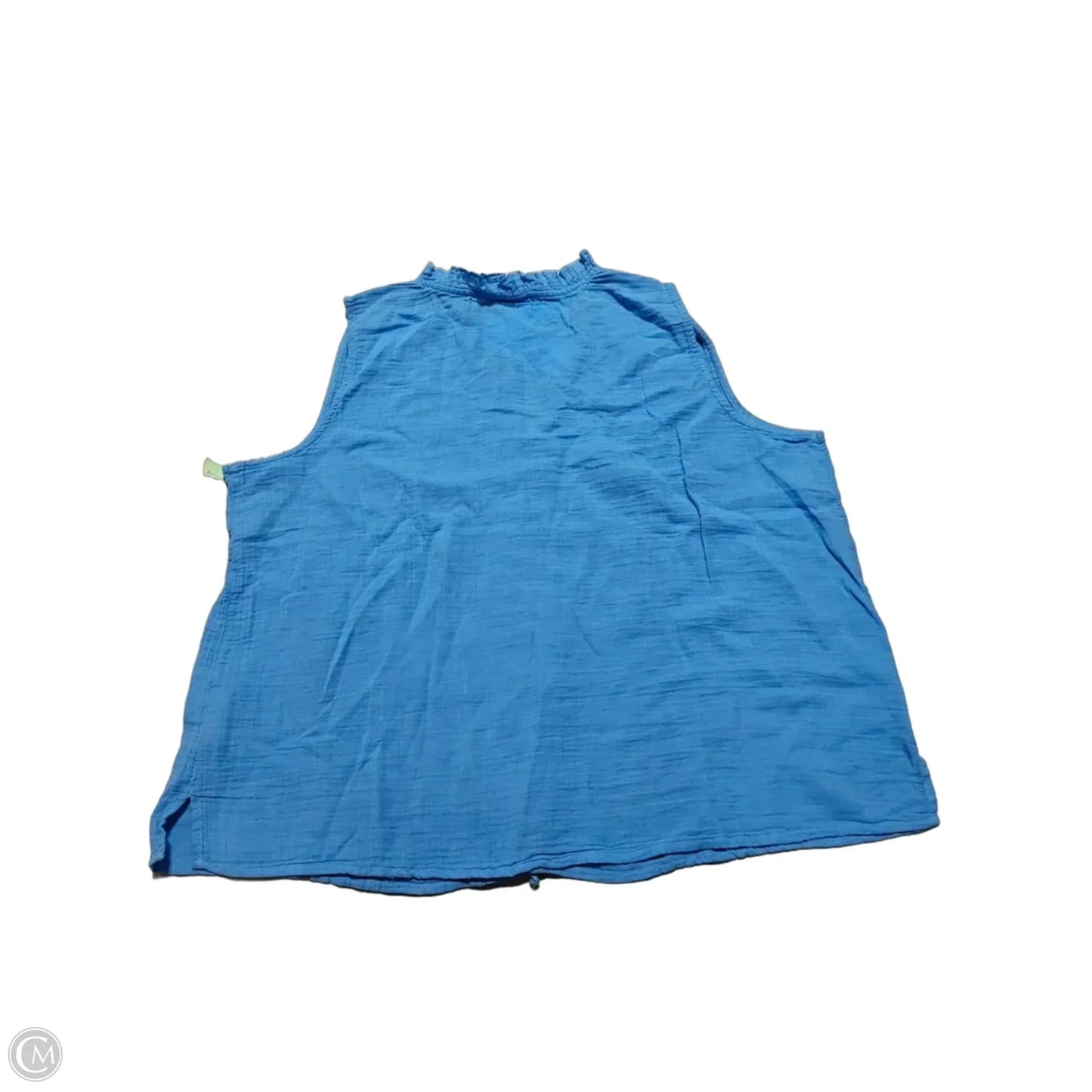 Tank Top By Liz Claiborne In Blue, Size: Xxl
