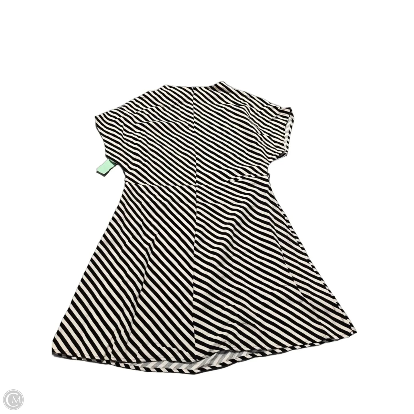 Dress Casual Short By H&m In Striped Pattern, Size: L