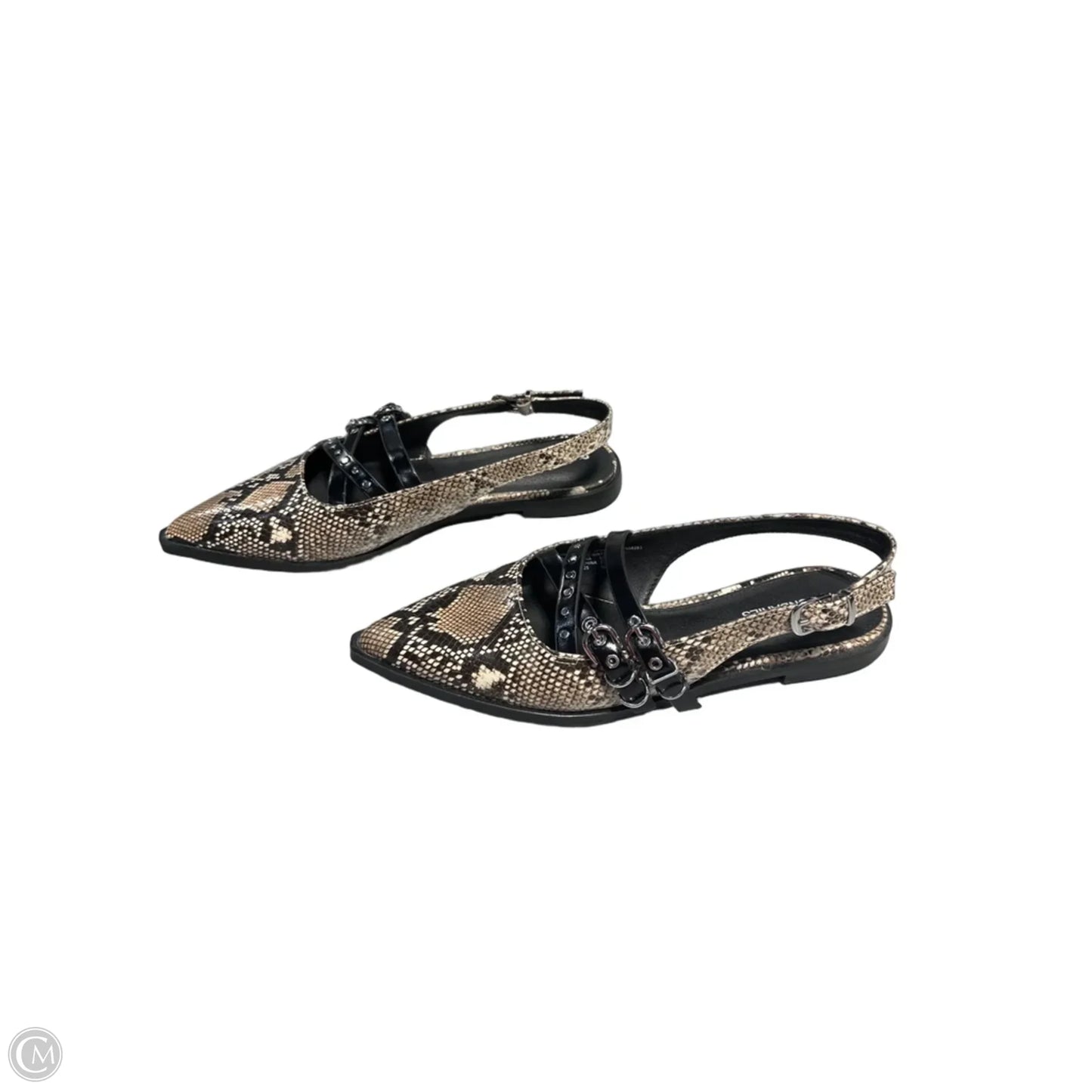 Shoes Flats By No Boundaries In Snakeskin Print, Size: 8