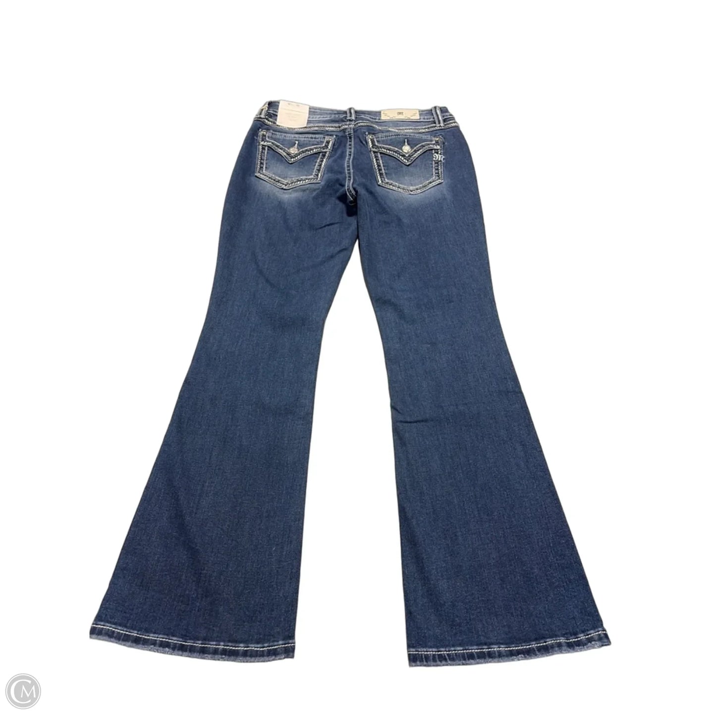 Jeans Boot Cut By Miss Me In Blue Denim, Size: 12