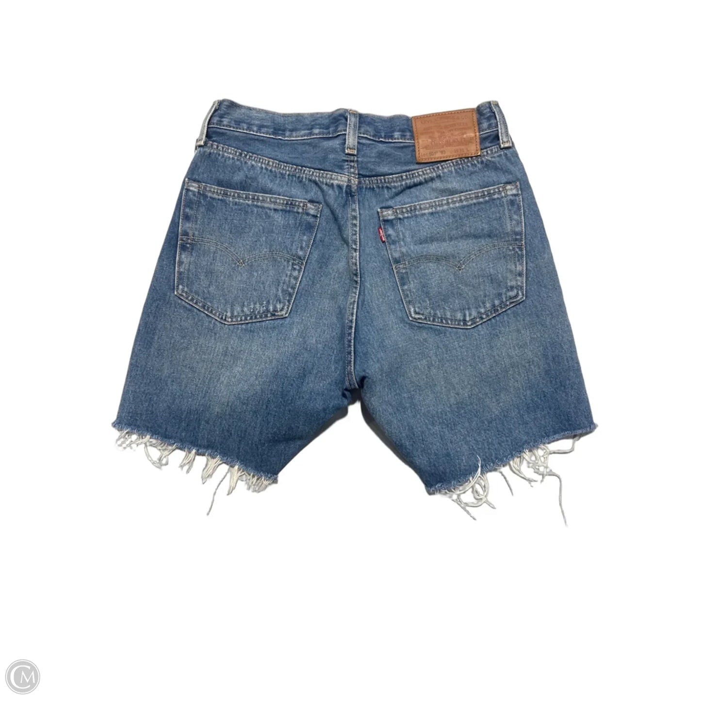 Shorts By Levis In Blue Denim, Size: 12