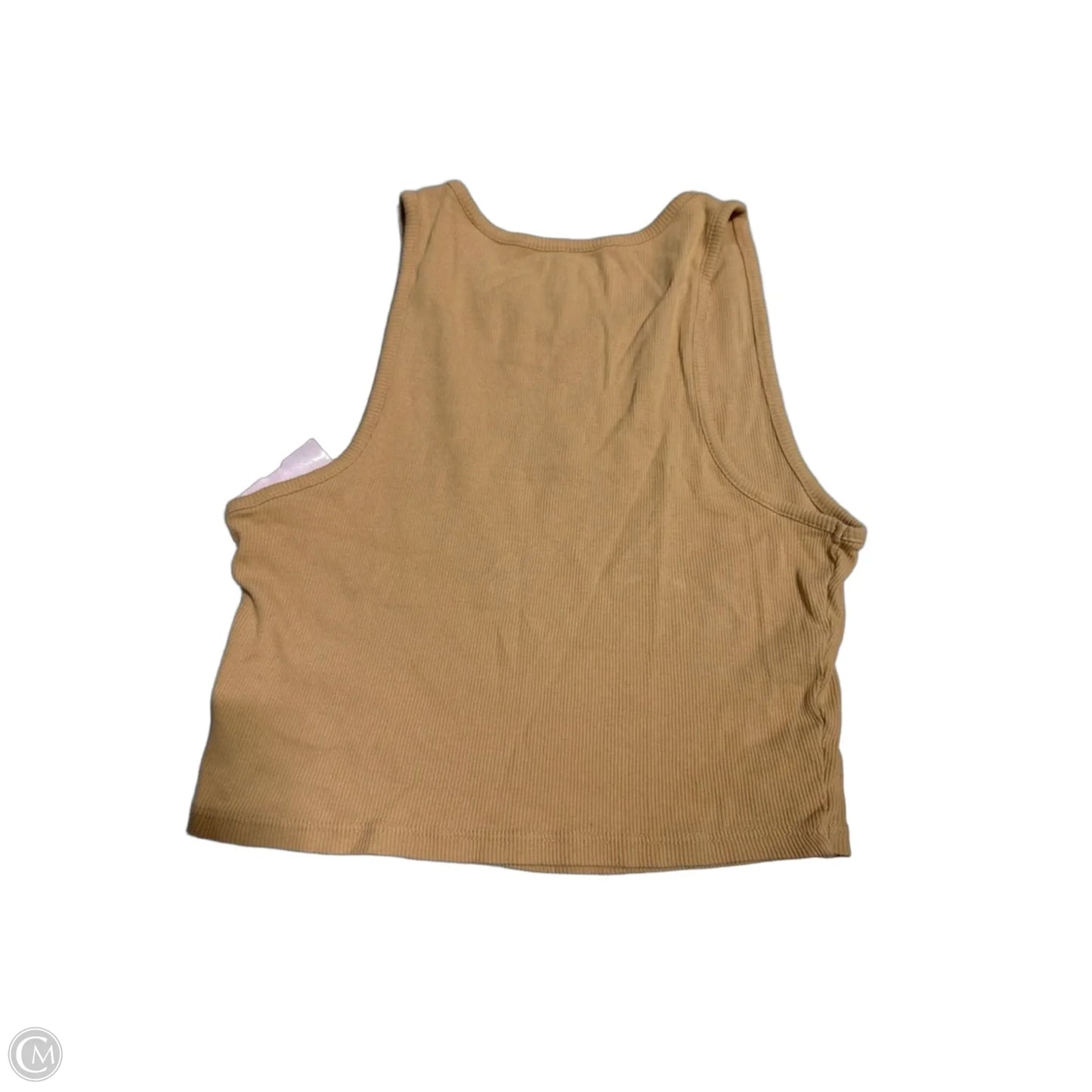 Tank Top By Cmc In Tan, Size: M