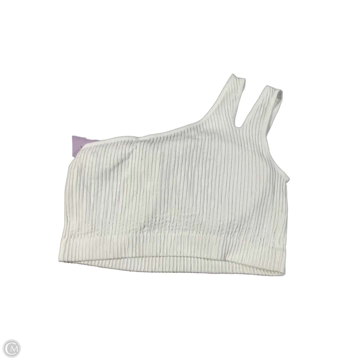 Athletic Bra By Mono B In White, Size: M
