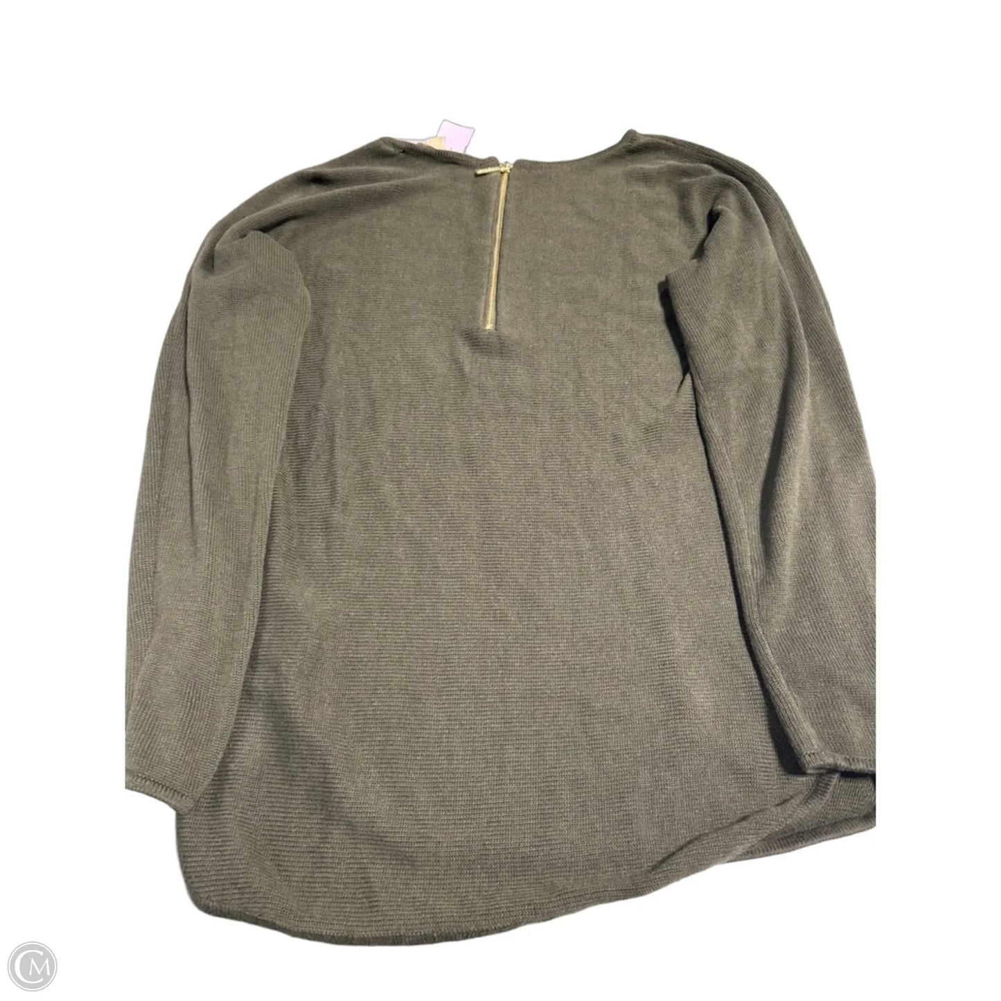 Top Long Sleeve By Michael By Michael Kors In Green, Size: M