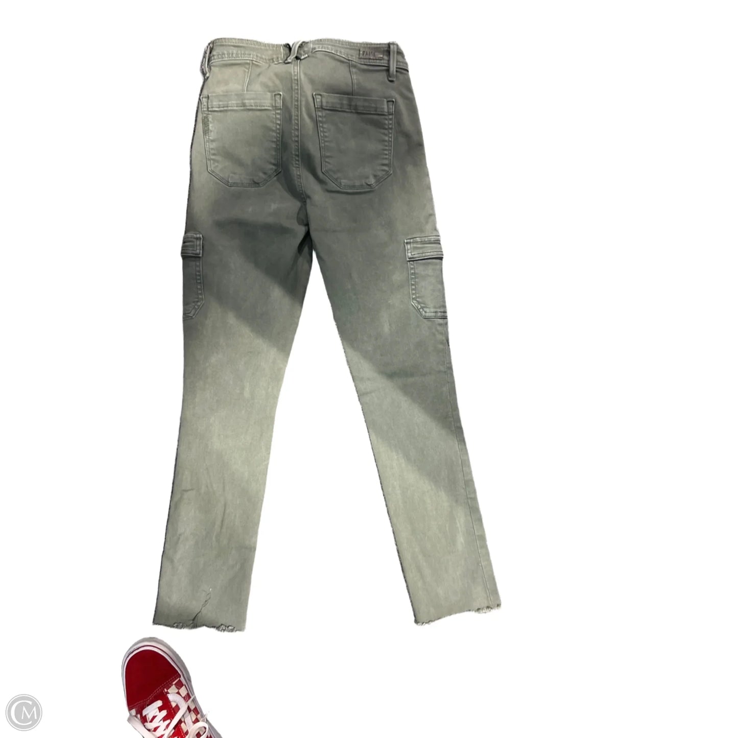 Jeans Skinny By Paige In Green, Size: 0