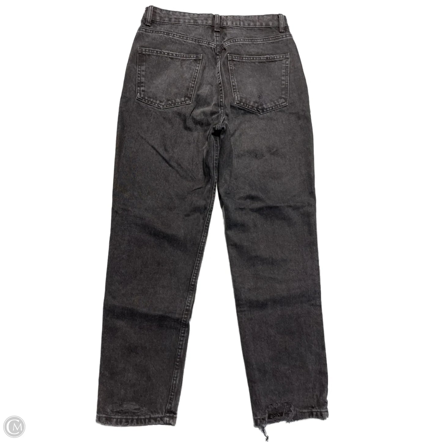 Jeans Straight By Zara In Black, Size: 6