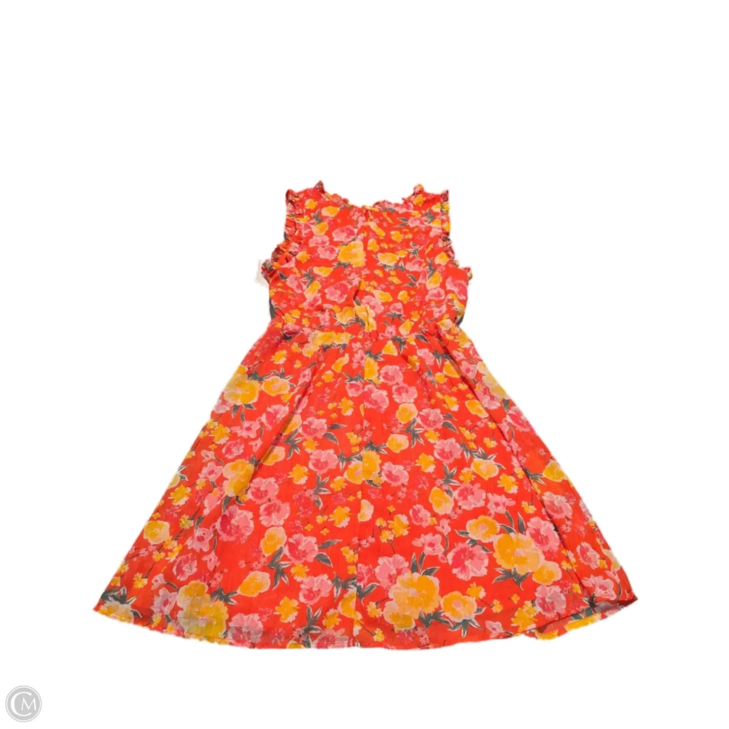 Dress Casual Short By Sienna Sky In Orange, Size: L