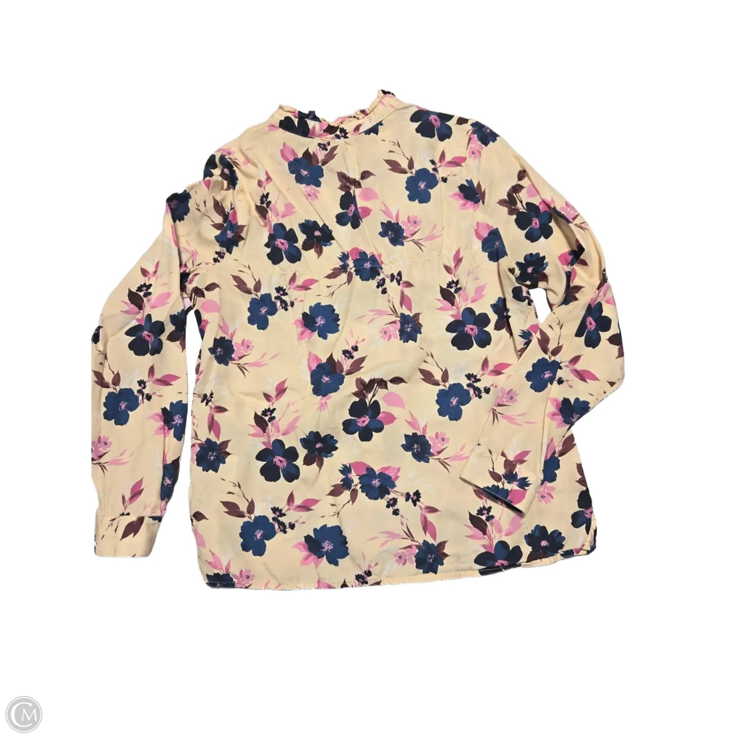Top Long Sleeve By Kut In Floral Print, Size: M