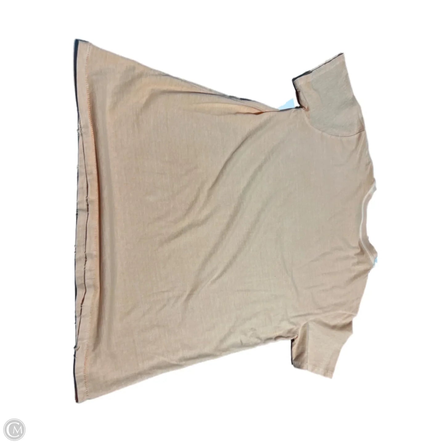 Top Short Sleeve Basic By Aeropostale In Orange, Size: S