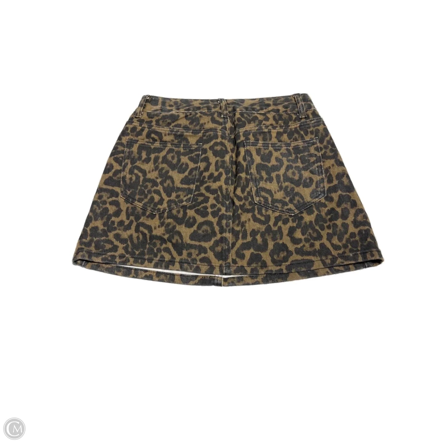 Skort By Cme In Animal Print, Size: M