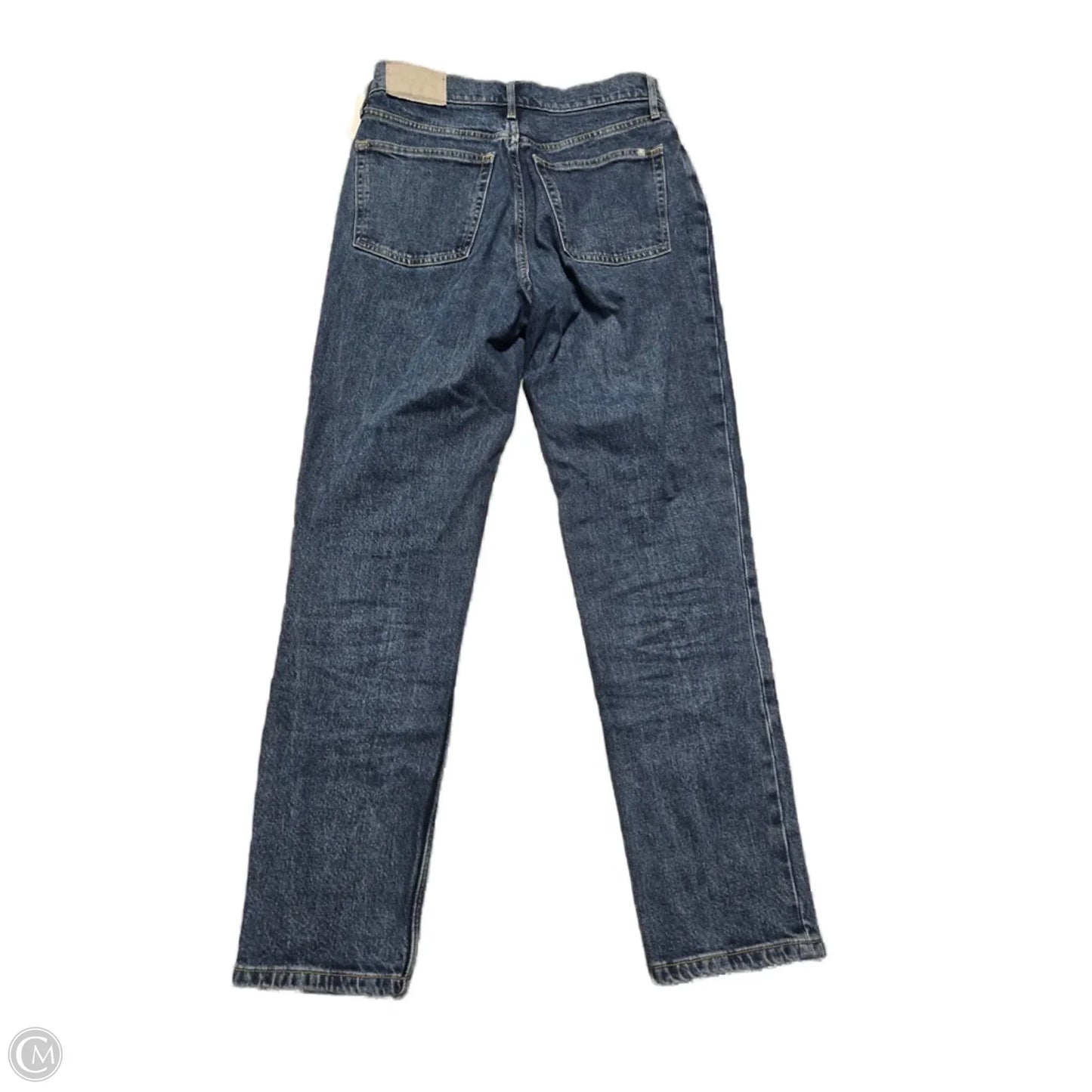 Jeans Straight By Everlane In Blue Denim, Size: 0