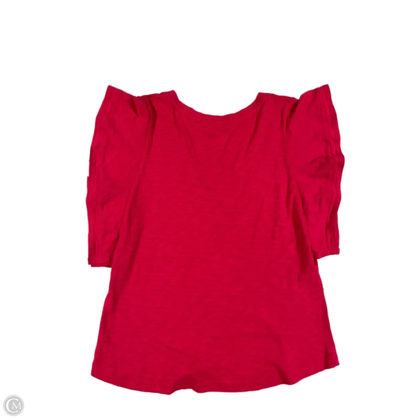 Top Short Sleeve By Liverpool In Pink, Size: S