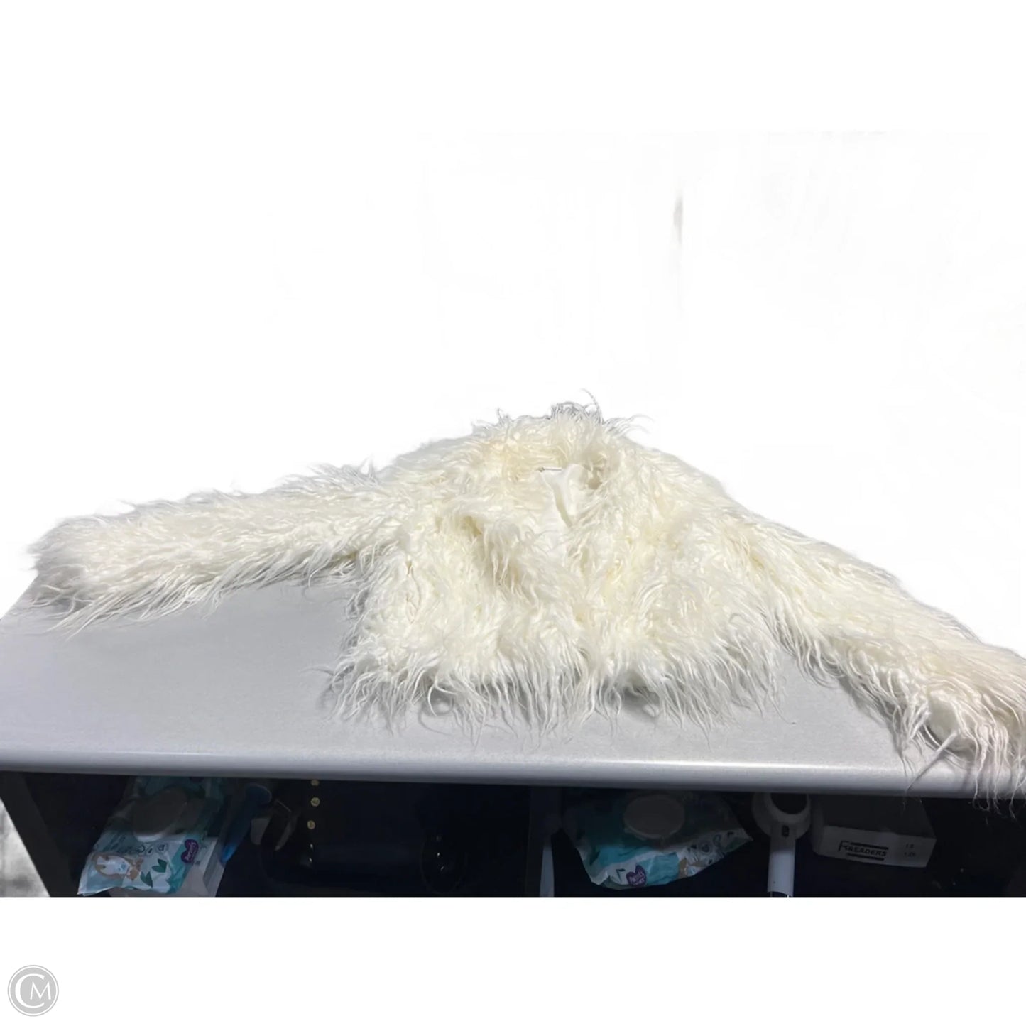 Jacket Faux Fur & Sherpa By Blanknyc In White, Size: S