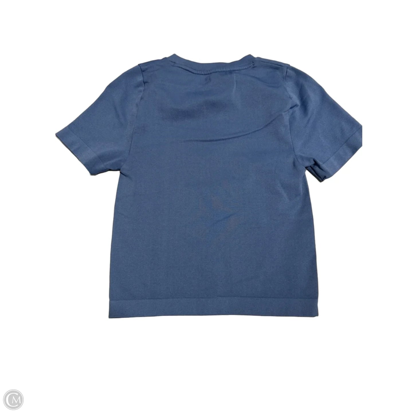 Athletic Top Short Sleeve By A New Day In Blue, Size: Xs