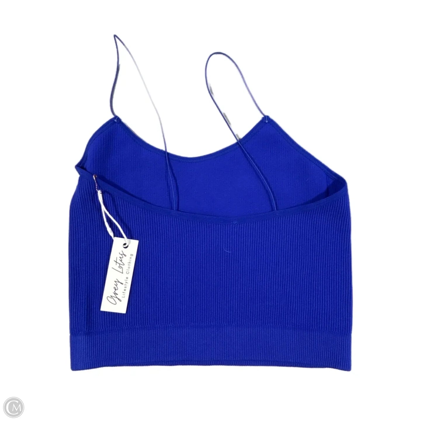 Tank Top By Zenana Outfitters In Blue, Size: L