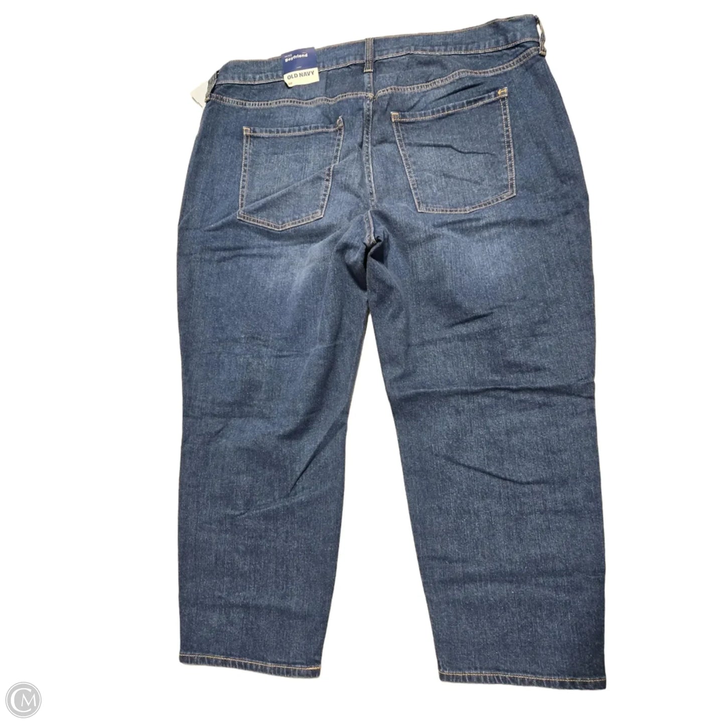 Jeans Boyfriend By Old Navy In Blue Denim, Size: 20