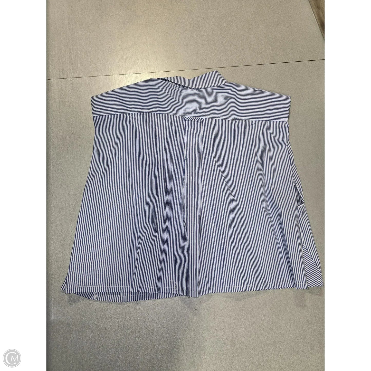 Top Sleeveless By H&m In Striped Pattern, Size: S