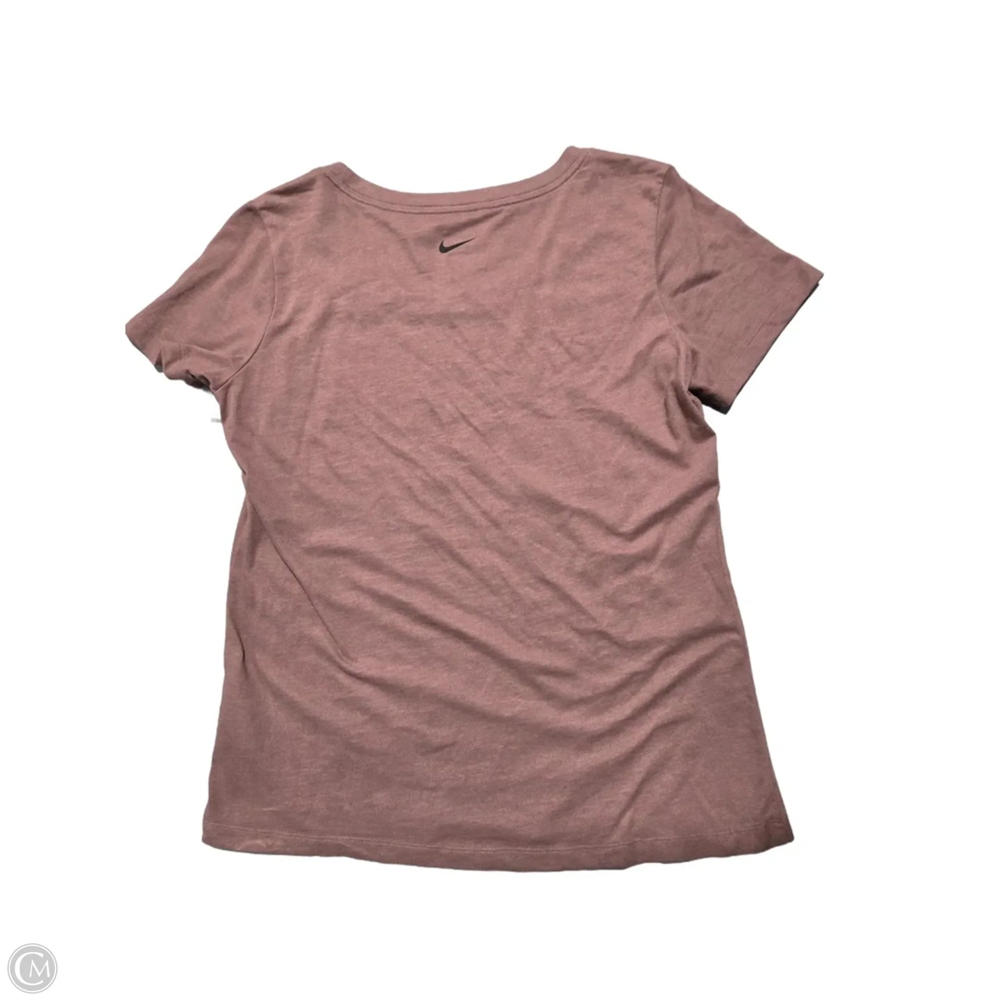 Top Short Sleeve By Nike In Pink, Size: M