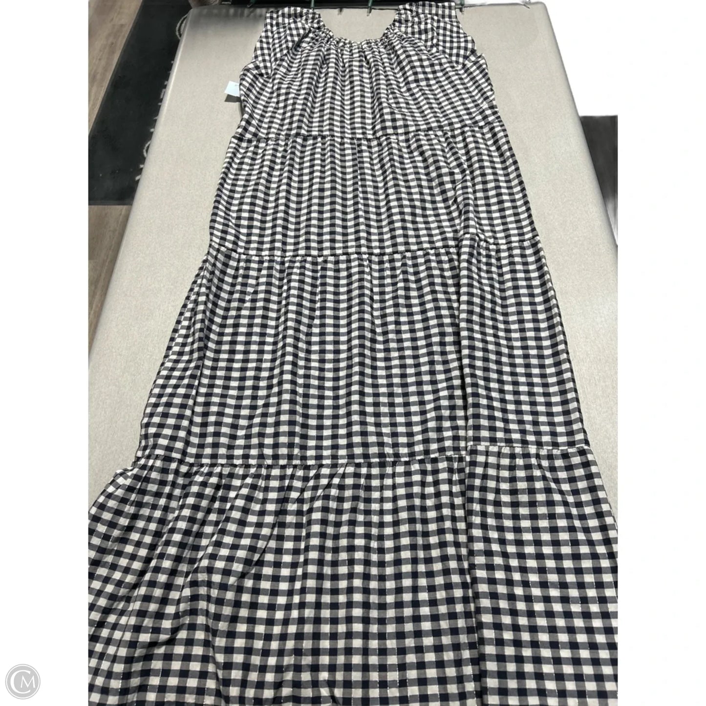 Dress Casual Maxi By Christopher And Banks In Plaid Pattern, Size: M