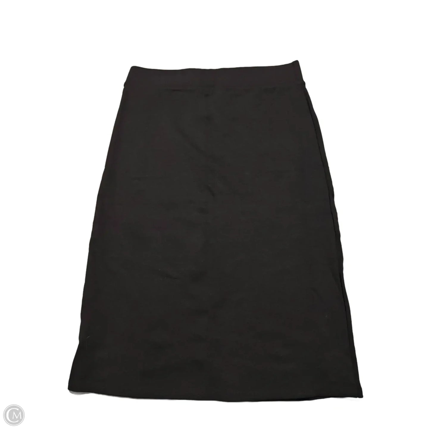 Skirt Midi By Zenana Outfitters In Black, Size: Xl