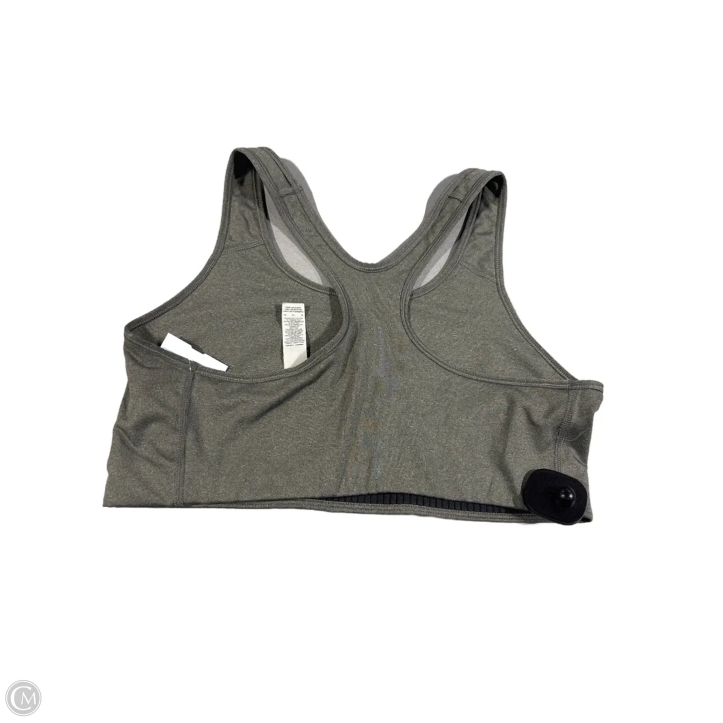 Athletic Bra By Nike In Grey, Size: Xl
