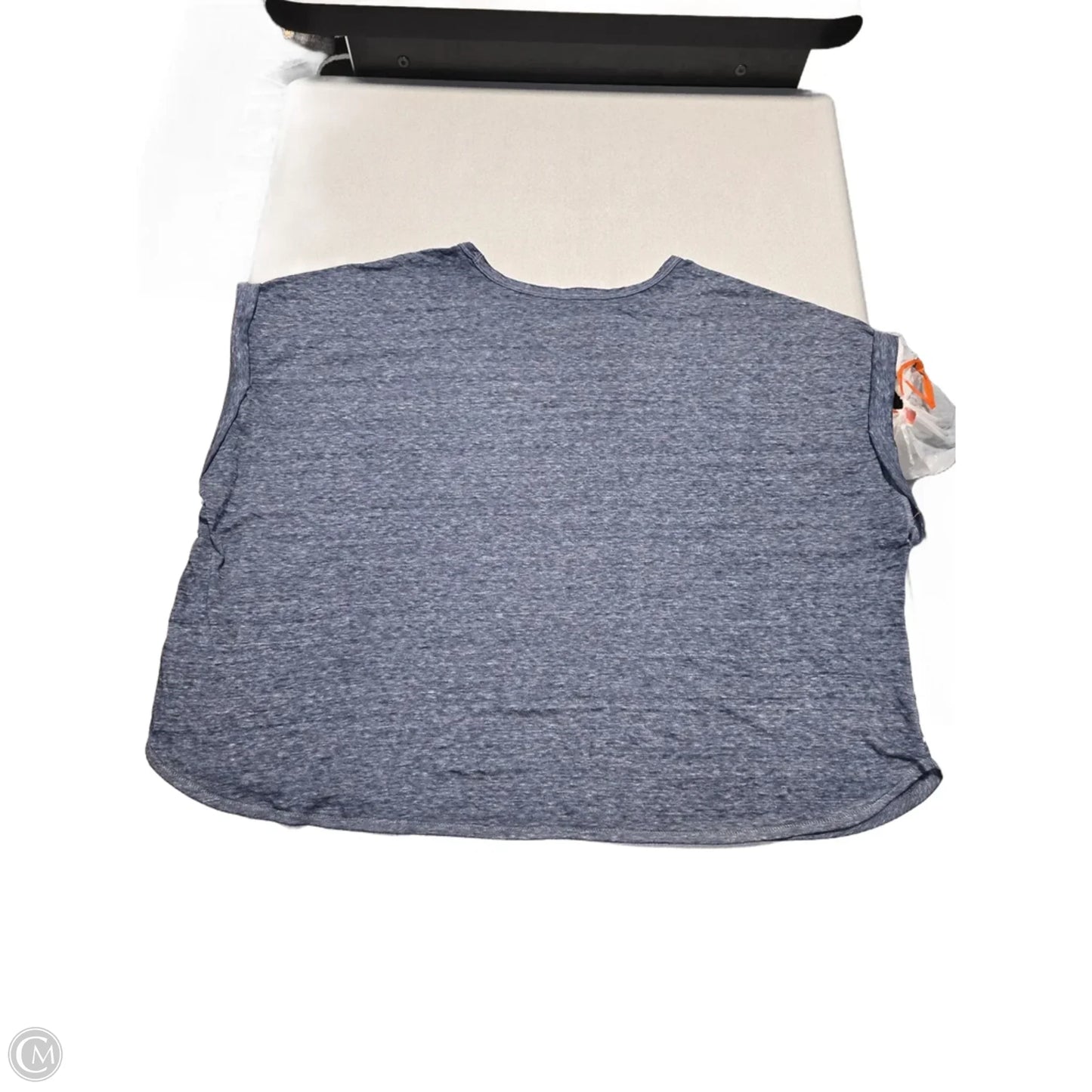 Top Short Sleeve By Lucky Brand In Blue, Size: 3x