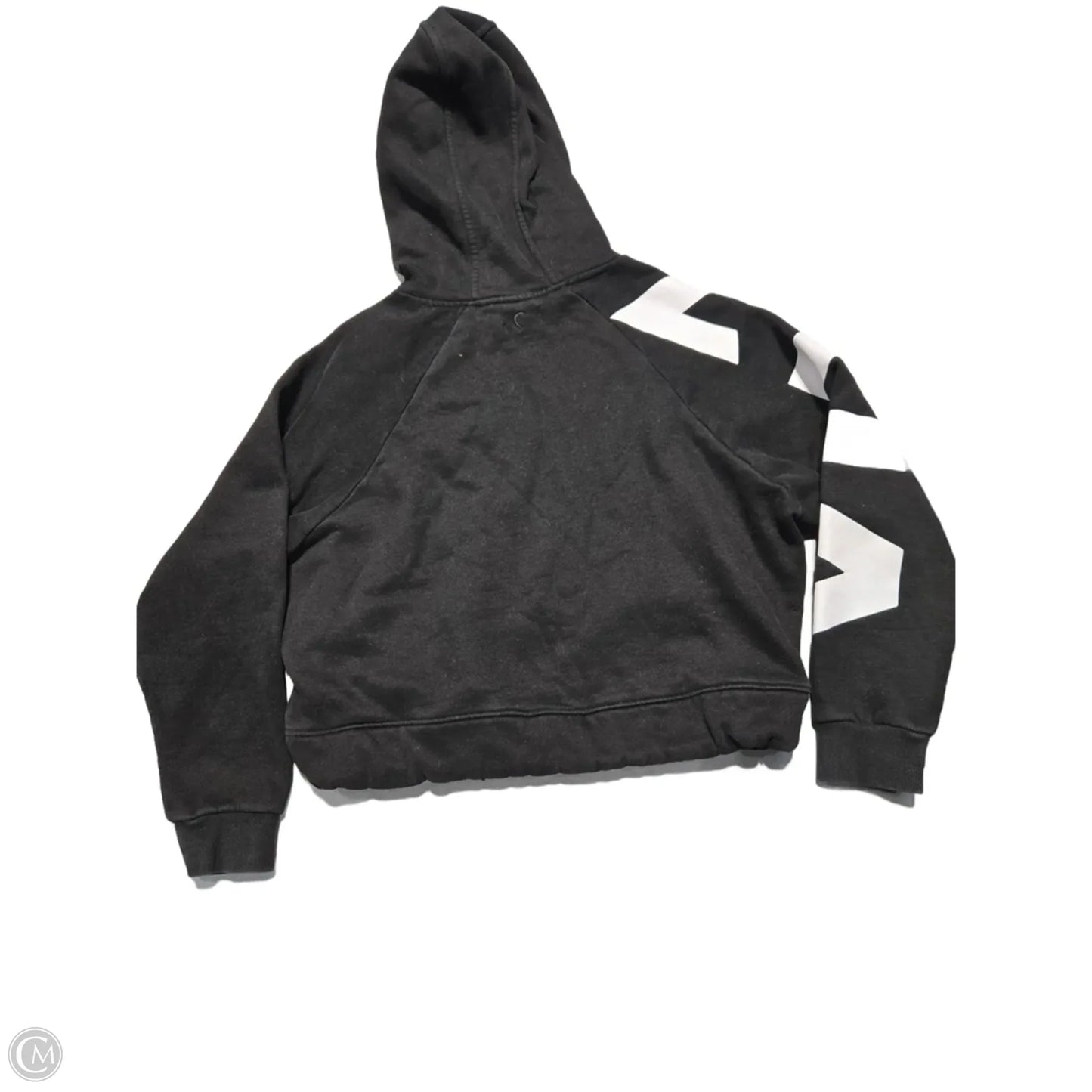 Sweatshirt Hoodie By Zyia In Black, Size: M