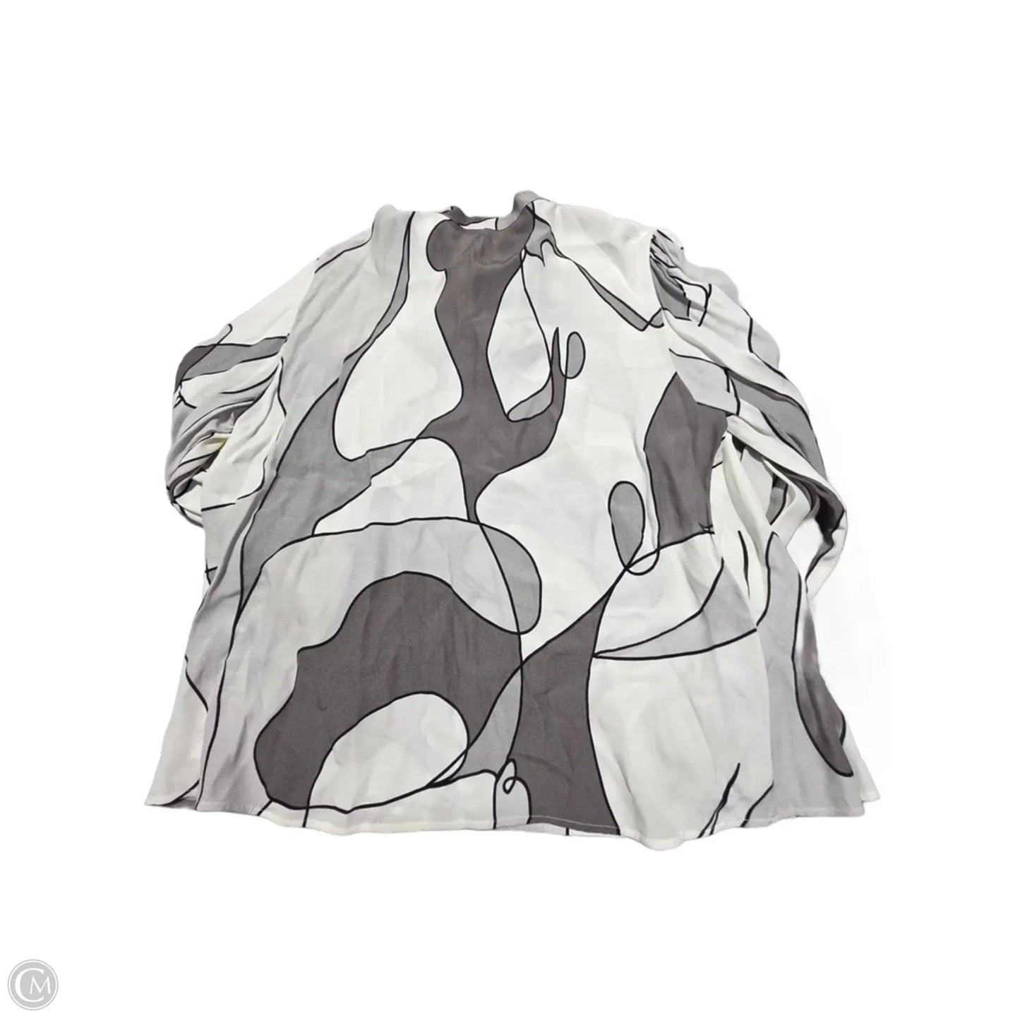 Top Long Sleeve By Cmc In White, Size: Xl