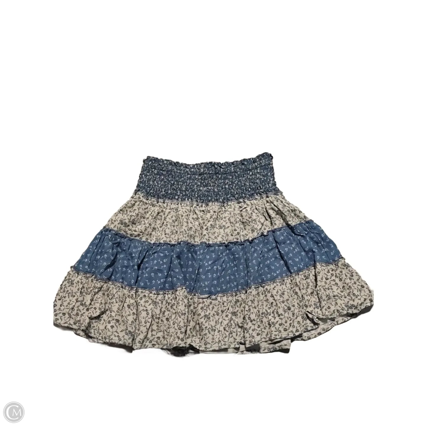 Skirt Mini & Short By American Eagle In Blue, Size: Xs