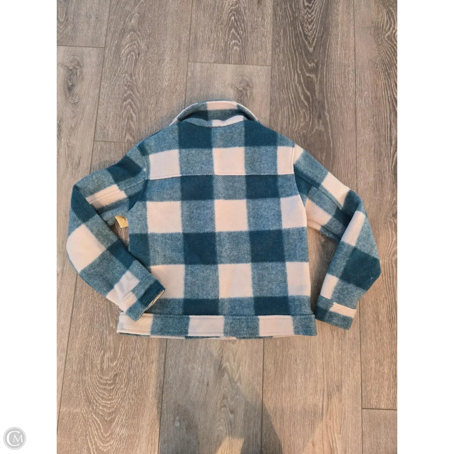 Jacket Fleece By Joie In Plaid Pattern, Size: Xs