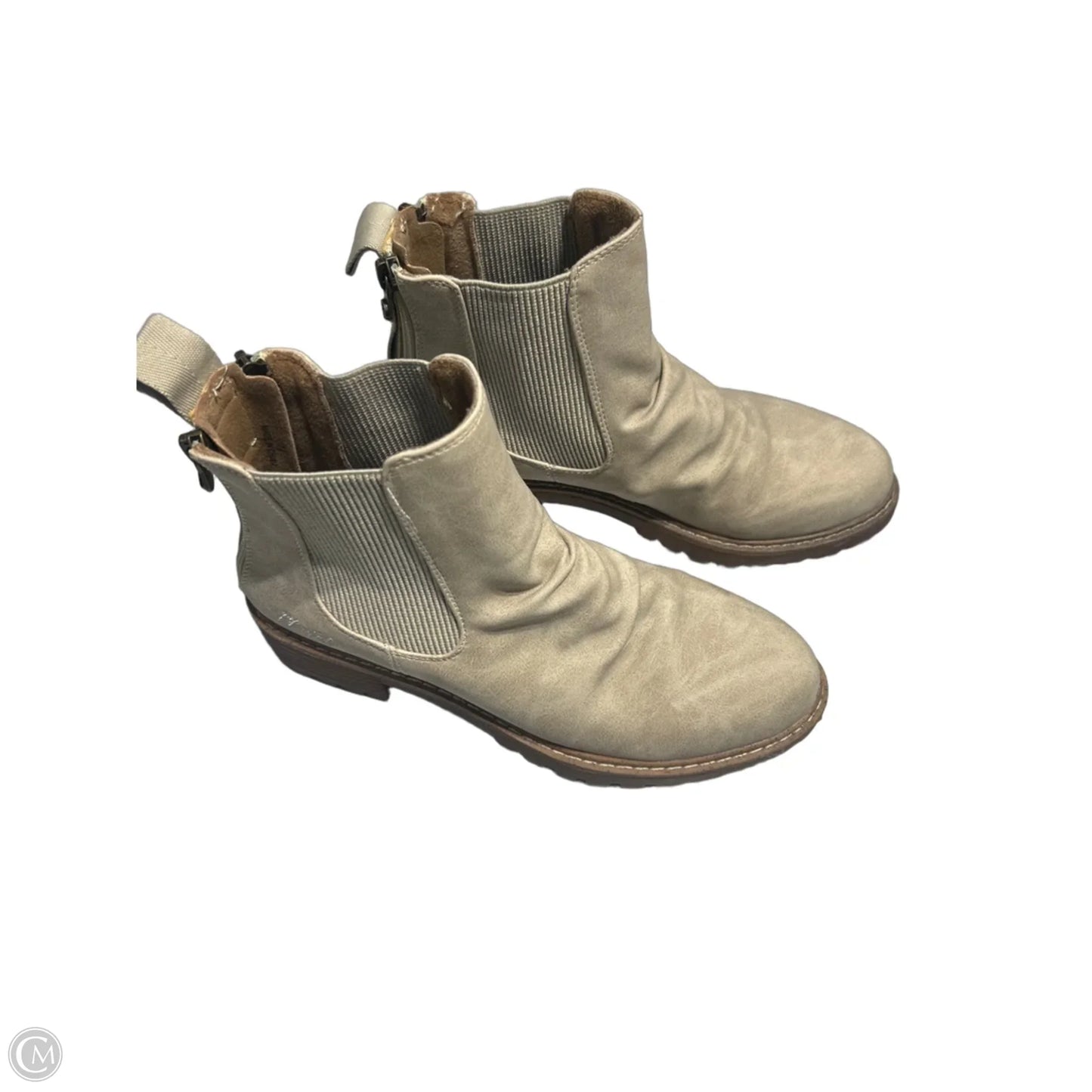 Boots Ankle Flats By Blowfish In Tan, Size: 7.5