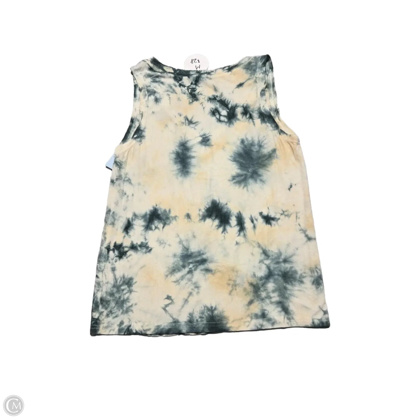 Tank Top By Pol In Tie Dye Print, Size: M