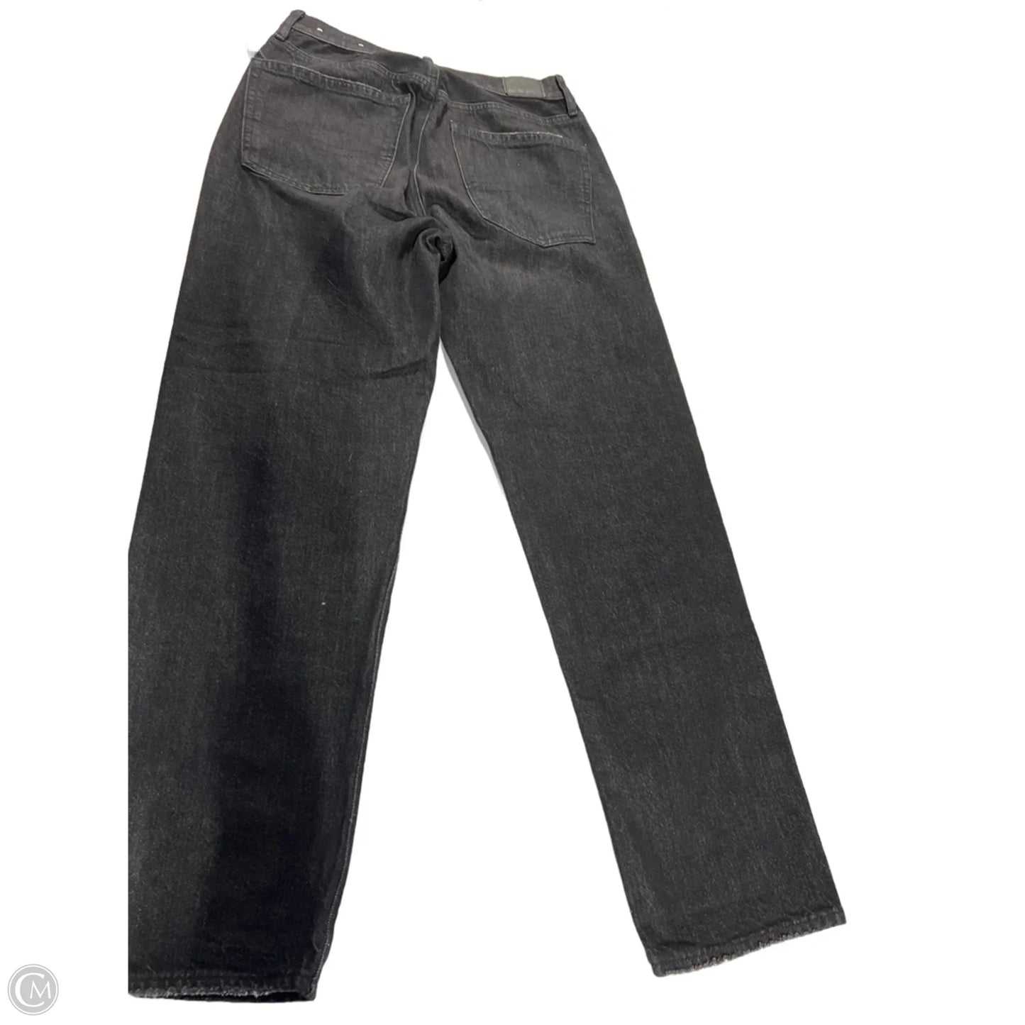 Jeans Straight By American Eagle In Black, Size: 2