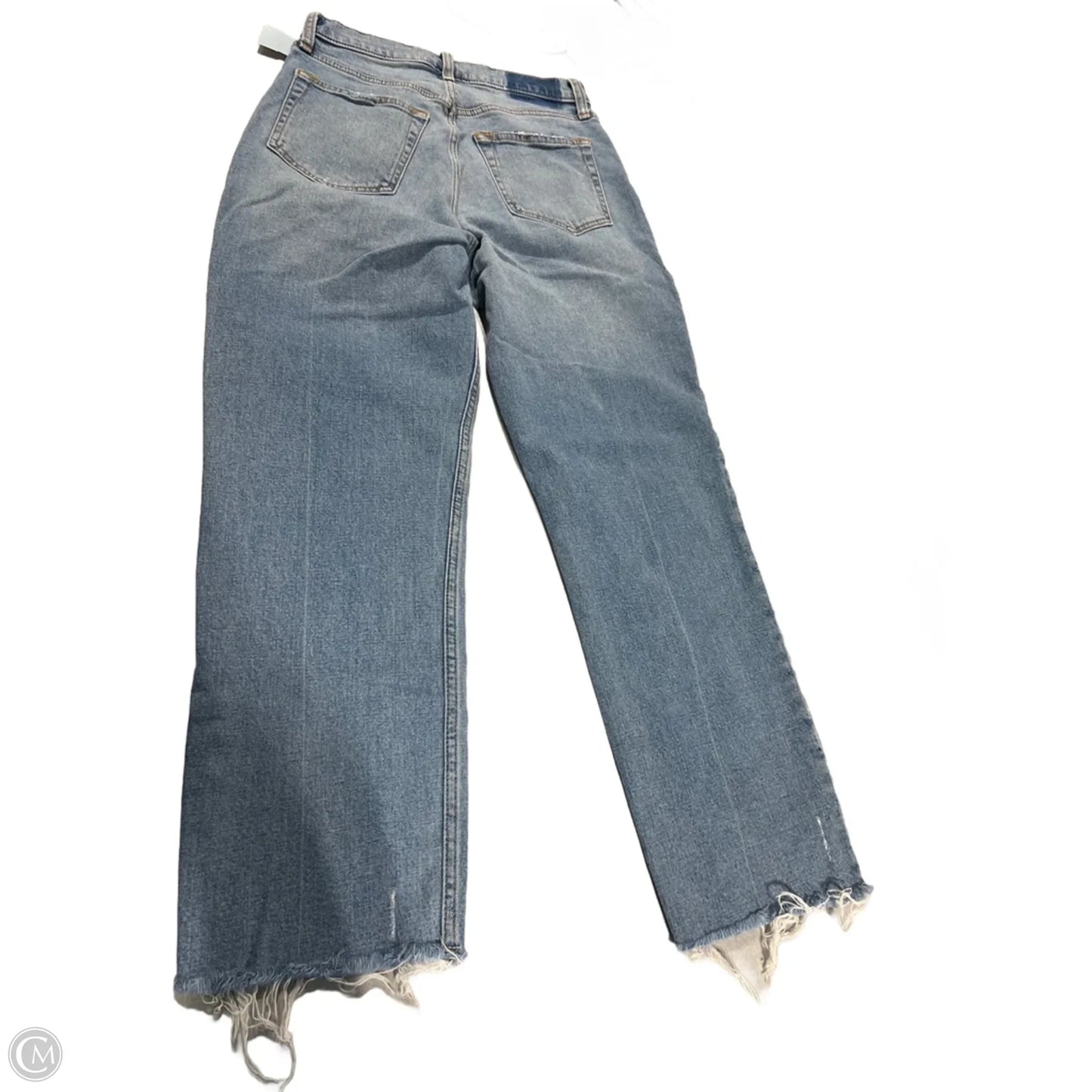 Jeans Boyfriend By Abercrombie And Fitch In Blue Denim, Size: 2