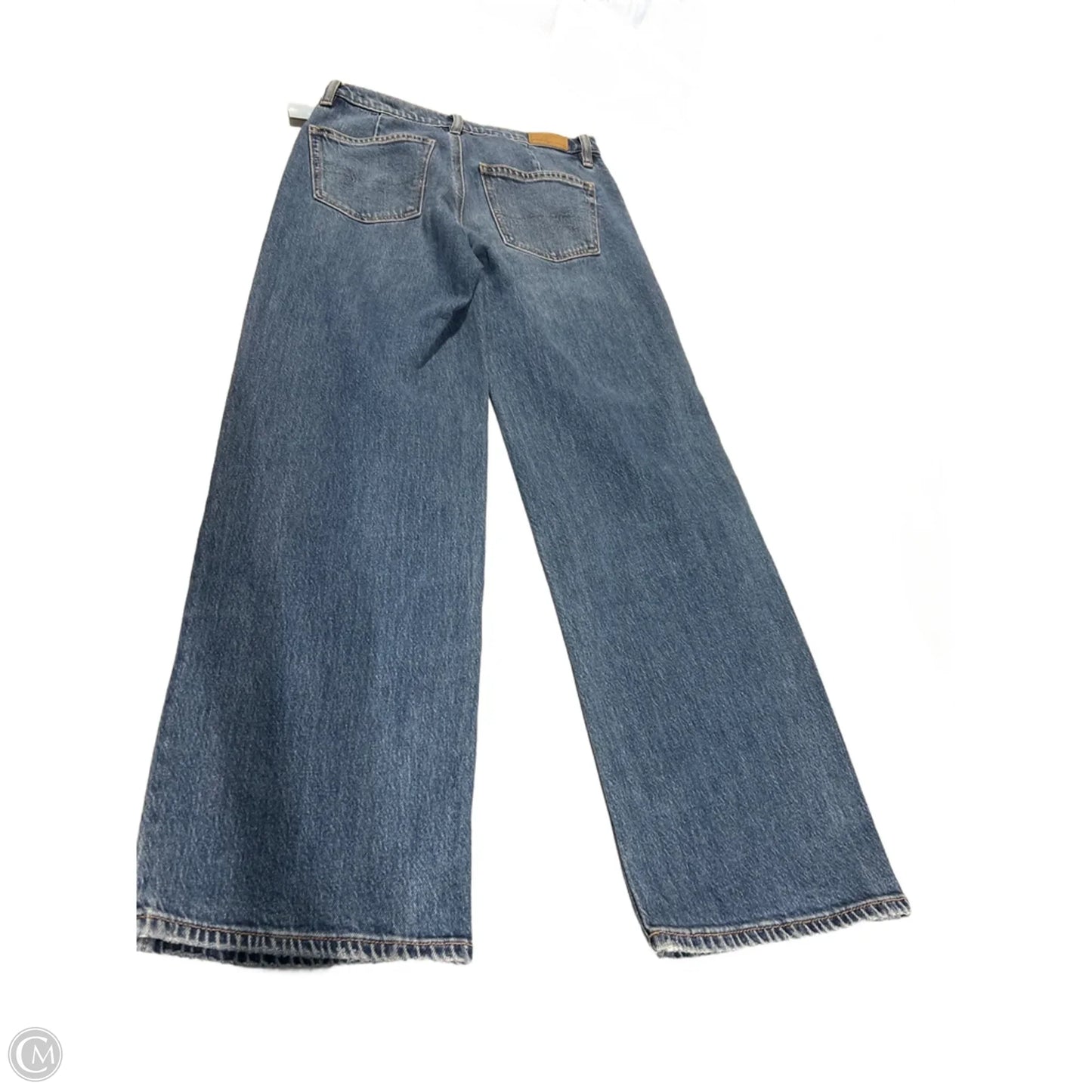 Jeans Flared By American Eagle In Blue Denim, Size: 0