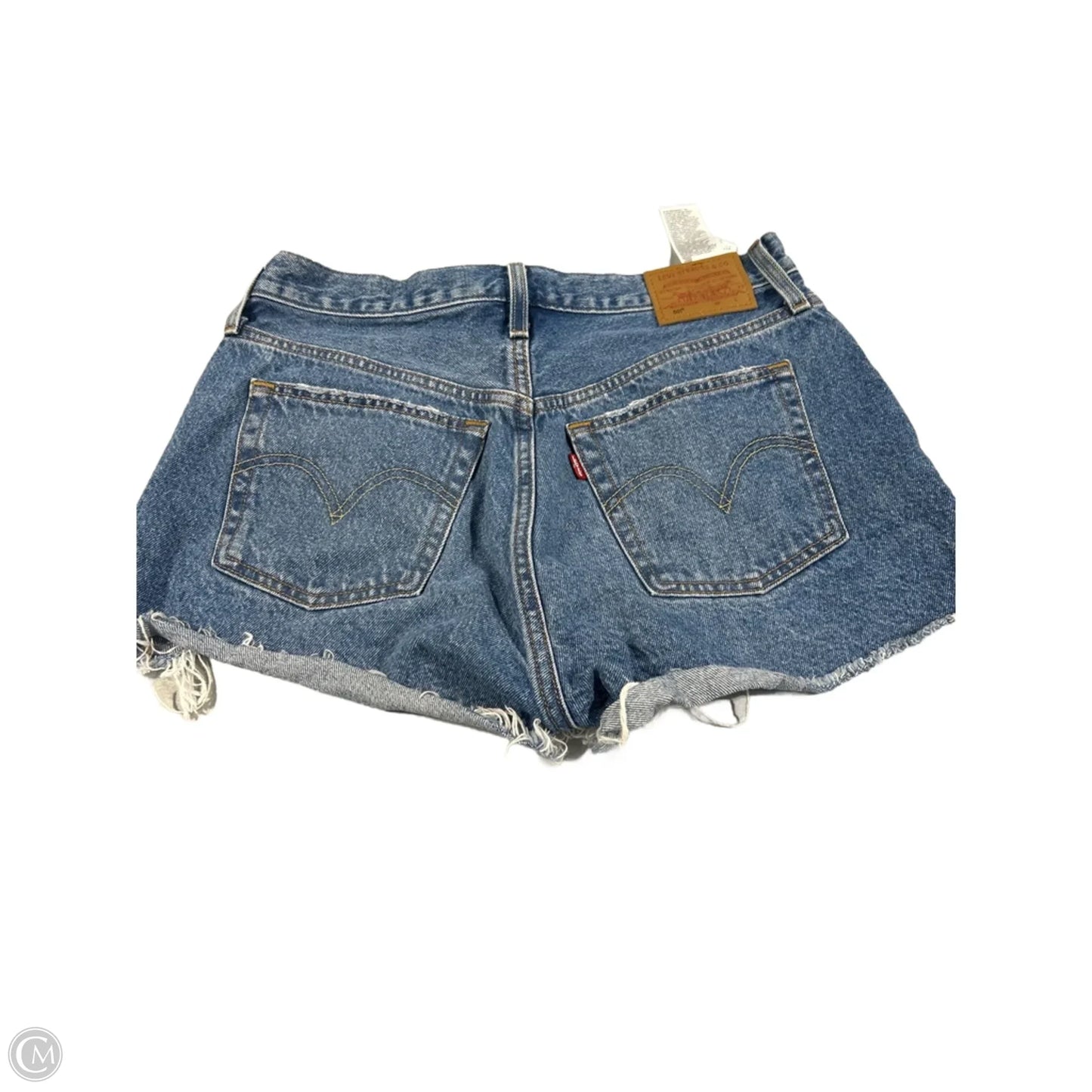 Shorts By Levis Signature In Blue Denim, Size: 8