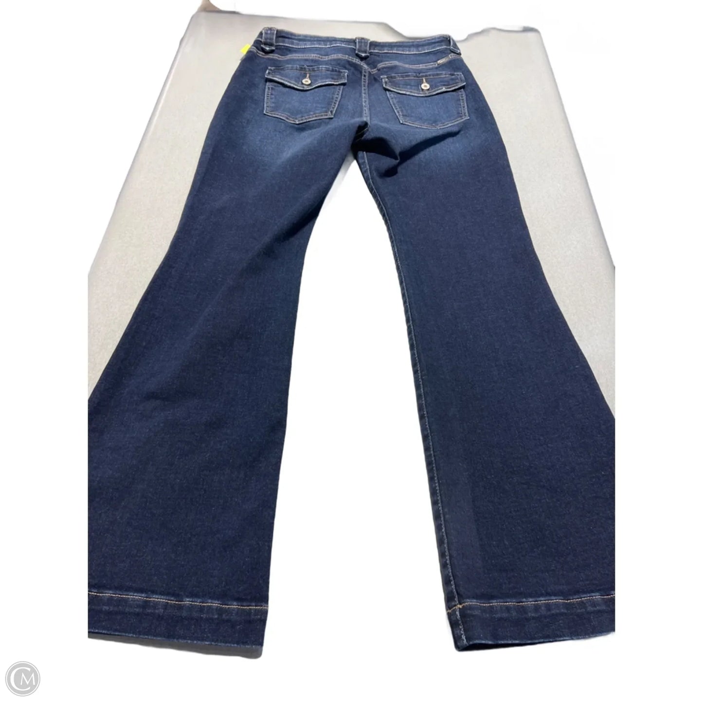 Jeans Flared By Kancan In Blue Denim, Size: 6