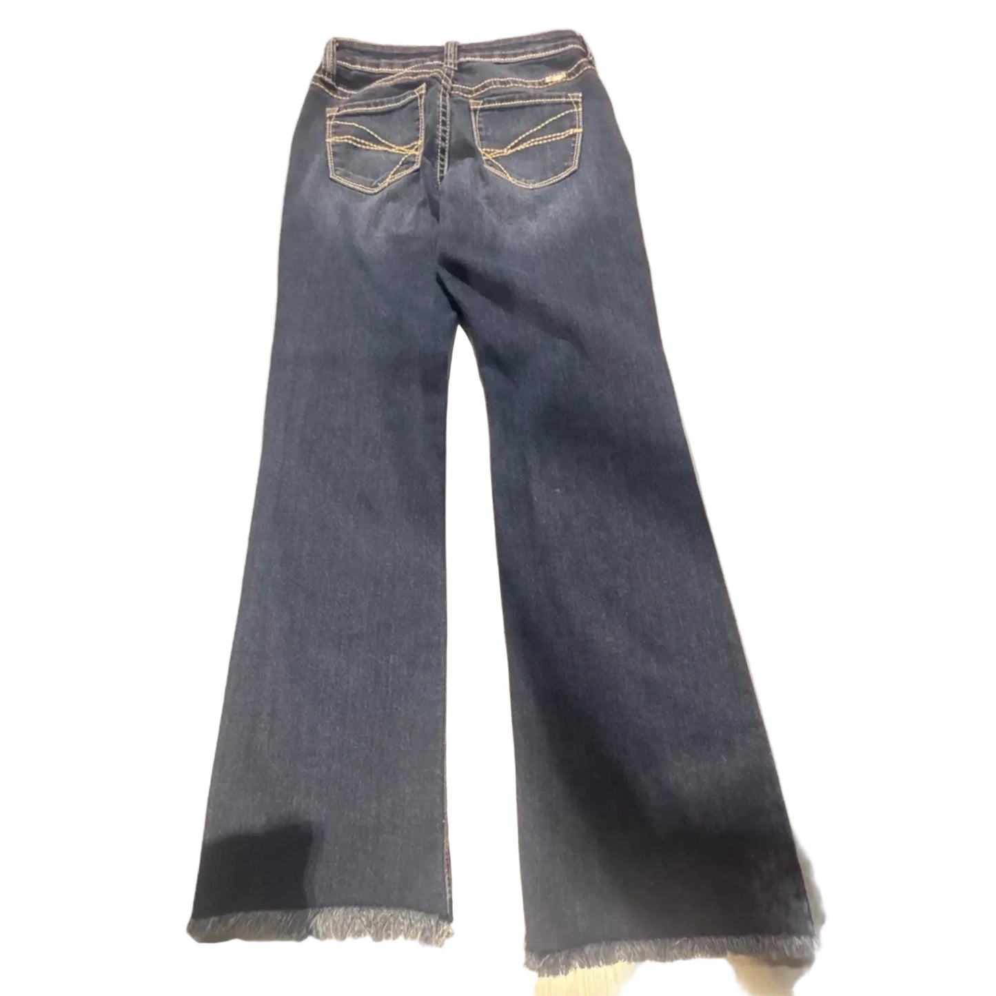 Jeans Flared By Kancan In Blue Denim, Size: 6