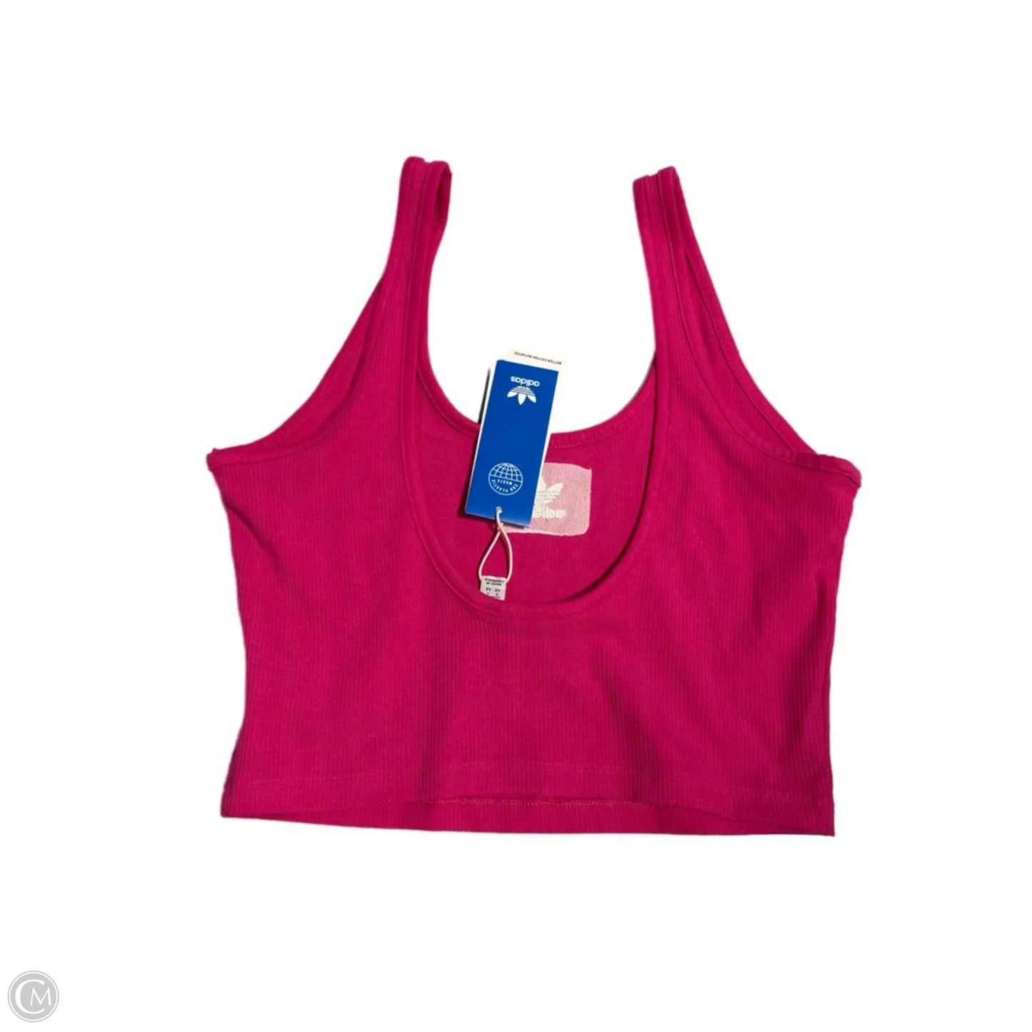 Athletic Tank Top By Adidas In Pink, Size: M