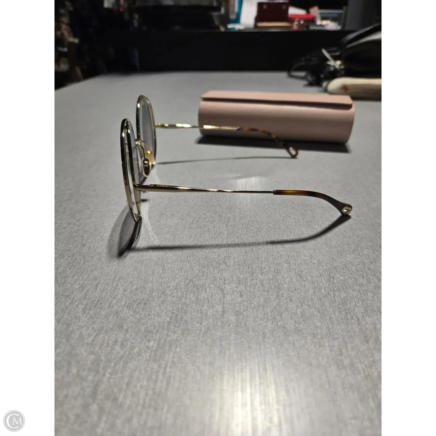 Sunglasses Luxury Designer By Chloe, Size: Large