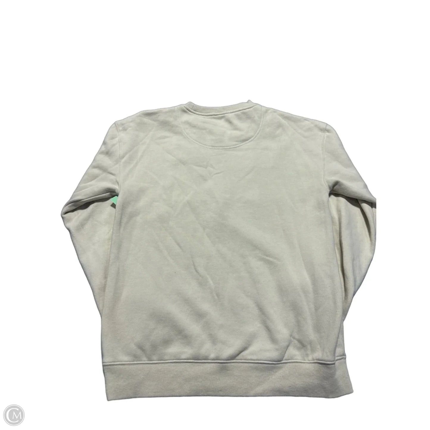 Sweatshirt Crewneck By Cmc In Beige, Size: S