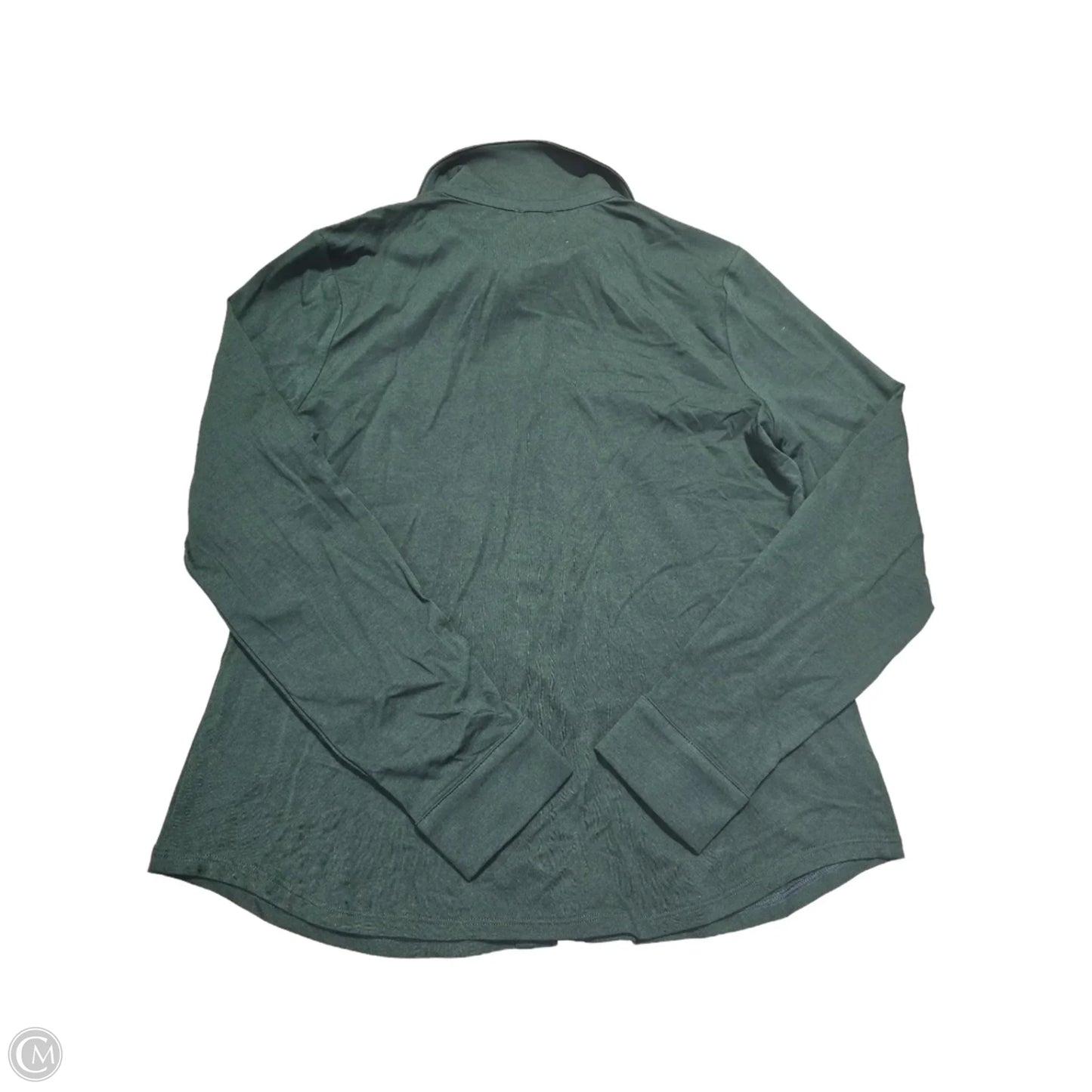 Top Long Sleeve By Ann Taylor In Green, Size: L